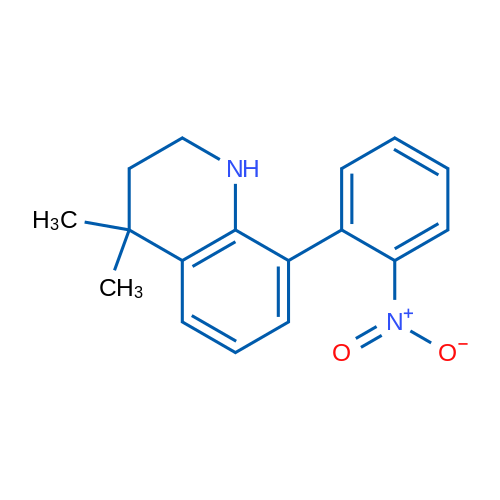 4,4-Dimethyl-8-(2-nitrophenyl)-1,2,3,4-tetrahydroquinoline 1g