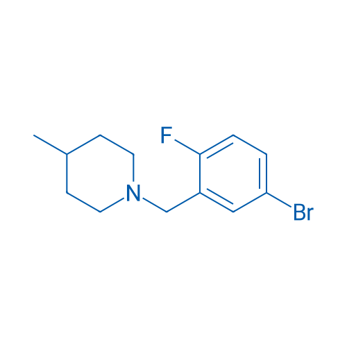 1-(5-bromo-2-fluorobenzyl)-4-methylpiperidine 1g