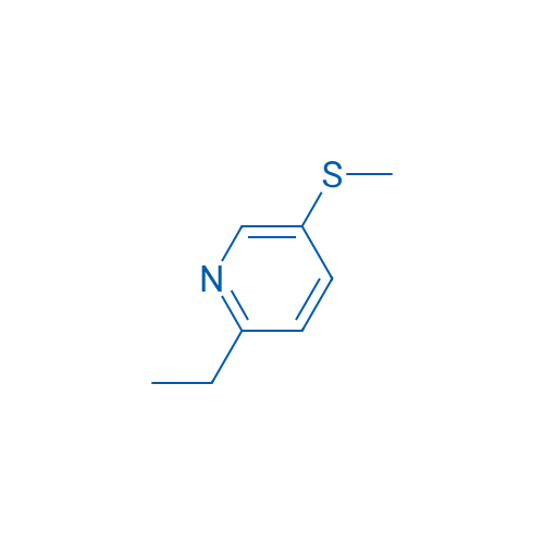 2-Ethyl-5-(methylthio)pyridine 1g