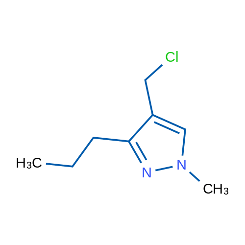 4-(Chloromethyl)-1-methyl-3-propyl-1h-pyrazole 1g