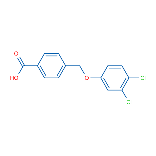 4-(3,4-Dichlorophenoxymethyl)benzoic acid 5g