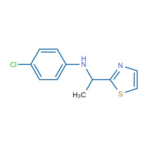 4-Chloro-N-[1-(1,3-thiazol-2-yl)ethyl]aniline 1g