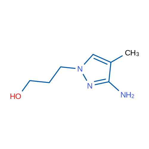 3-(3-Amino-4-methyl-1h-pyrazol-1-yl)propan-1-ol 1g