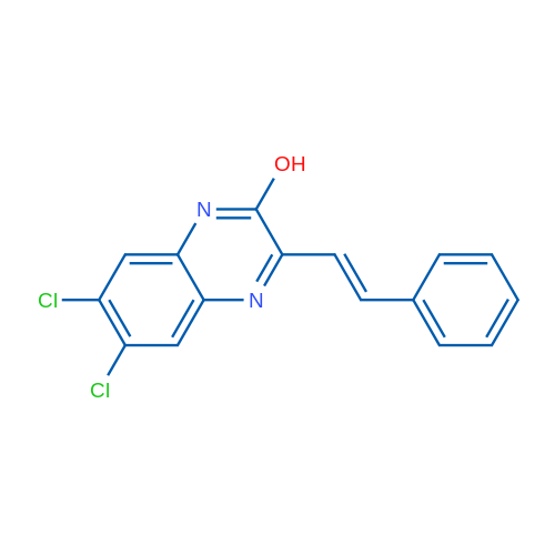 6,7-Dichloro-3-styrylquinoxalin-2-ol 1g