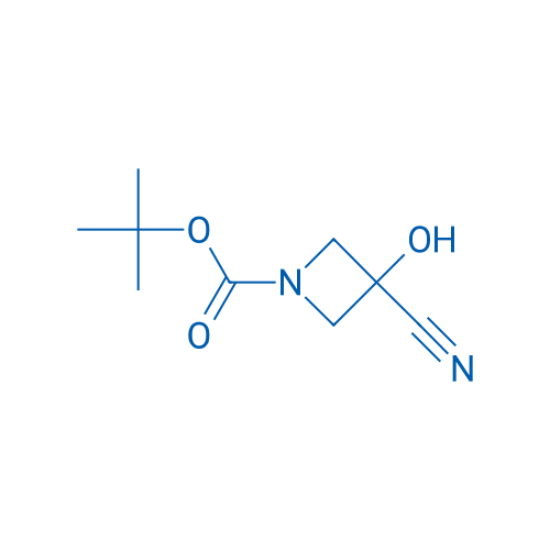tert-butyl 3-cyano-3-hydroxyazetidine-1-carboxylate 100mg