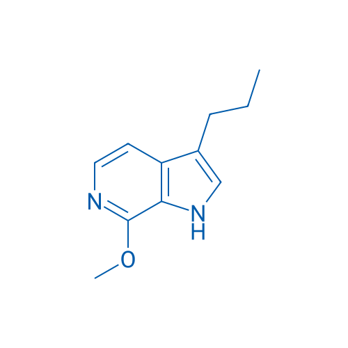 7-Methoxy-3-propyl-1H-pyrrolo[2,3-c]pyridine 250mg