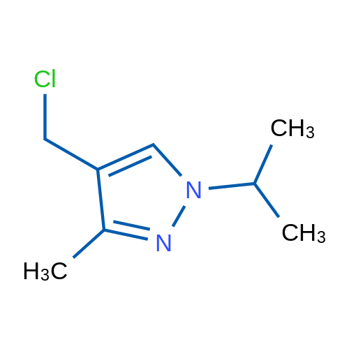 4-(Chloromethyl)-3-methyl-1-(propan-2-yl)-1H-pyrazole 1g