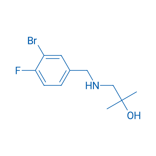 1-{[(3-bromo-4-fluorophenyl)methyl]amino}-2-methylpropan-2-ol 1g