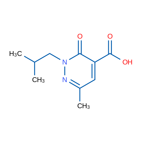 2-Isobutyl-6-methyl-3-oxo-2,3-dihydropyridazine-4-carboxylic acid 1g