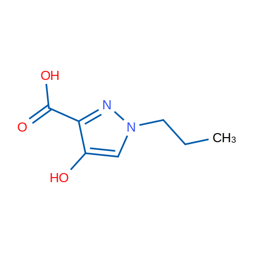 4-Hydroxy-1-propyl-1H-pyrazole-3-carboxylic acid 1g