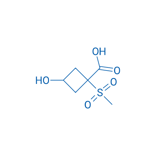 3-Hydroxy-1-methanesulfonylcyclobutane-1-carboxylic acid 1g