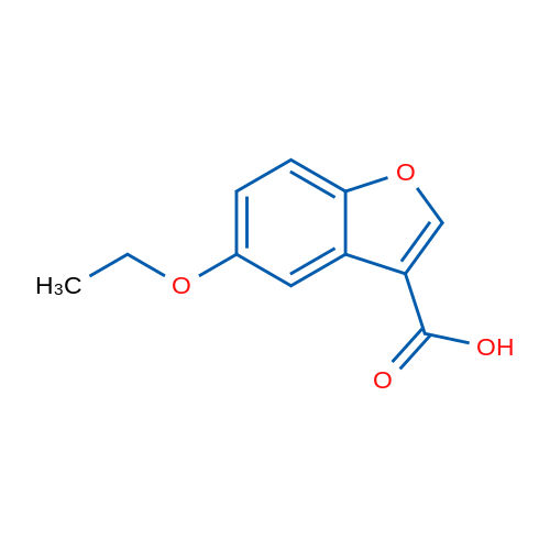 5-Ethoxy-1-benzofuran-3-carboxylic acid 1g