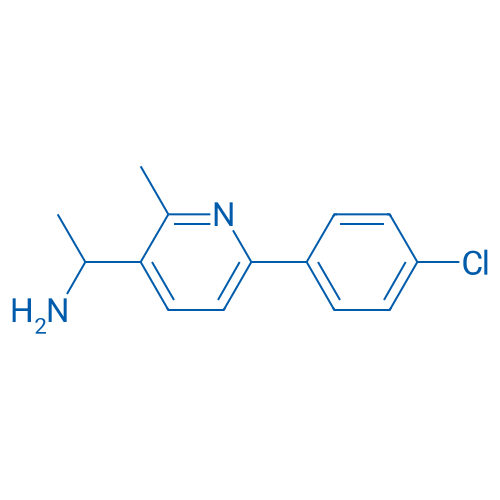 1-(6-(4-Chlorophenyl)-2-methylpyridin-3-yl)ethanamine 1g