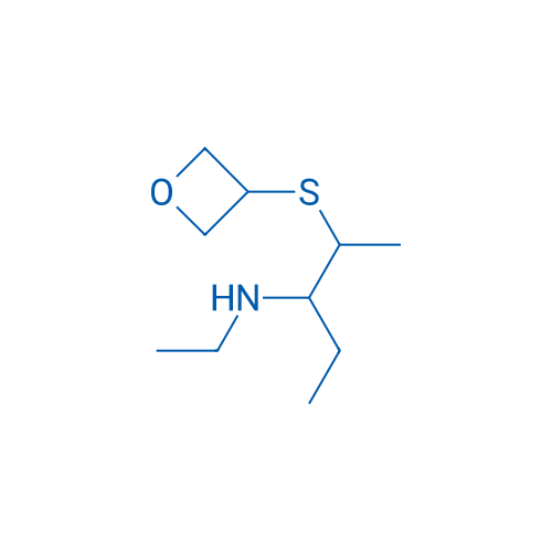 ethyl[2-(oxetan-3-ylsulfanyl)pentan-3-yl]amine 100mg