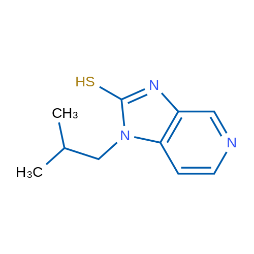 1-(2-Methylpropyl)-1H-imidazo[4,5-c]pyridine-2-thiol 1g