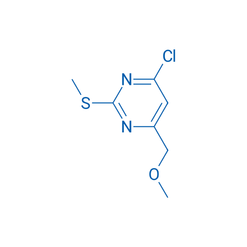 4-Chloro-6-(methoxymethyl)-2-(methylthio)pyrimidine 100mg