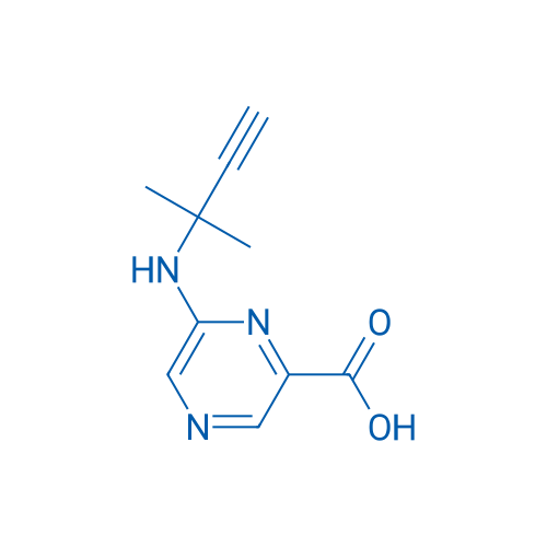 6-[(2-Methylbut-3-yn-2-yl)amino]pyrazine-2-carboxylic acid 1g