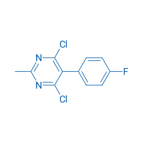 4,6-Dichloro-5-(4-fluorophenyl)-2-methylpyrimidine 100mg