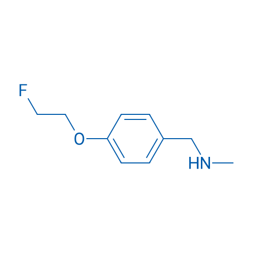 1-(4-(2-Fluoroethoxy)phenyl)-N-methylmethanamine 1g