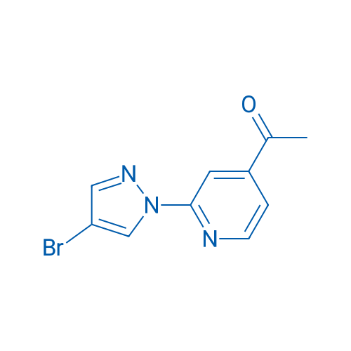 1-[2-(4-Bromo-1h-pyrazol-1-yl)pyridin-4-yl]ethan-1-one 1g