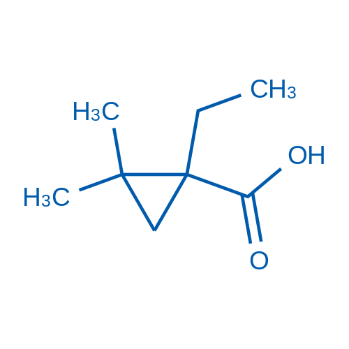 1-Ethyl-2,2-dimethylcyclopropane-1-carboxylic acid 100mg