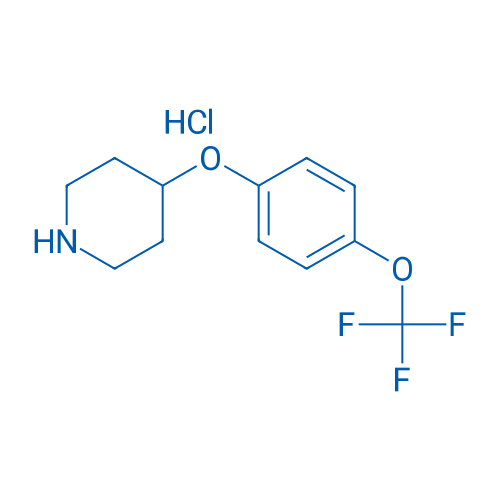 4-(4-(Trifluoromethoxy)phenoxy)piperidine hydrochloride 250mg