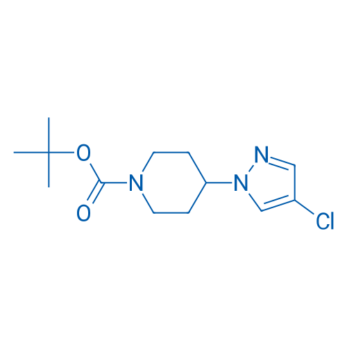 tert-Butyl 4-(4-chloro-1H-pyrazol-1-yl)piperidine-1-carboxylate 1g