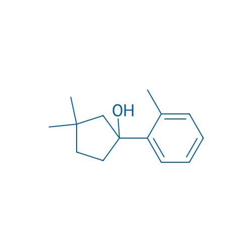 3,3-Dimethyl-1-(2-methylphenyl)cyclopentan-1-ol 1g