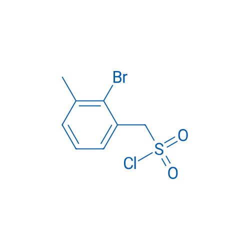 (2-Bromo-3-methylphenyl)methanesulfonyl chloride 1g