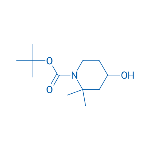 tert-Butyl 4-hydroxy-2,2-dimethylpiperidine-1-carboxylate 250mg