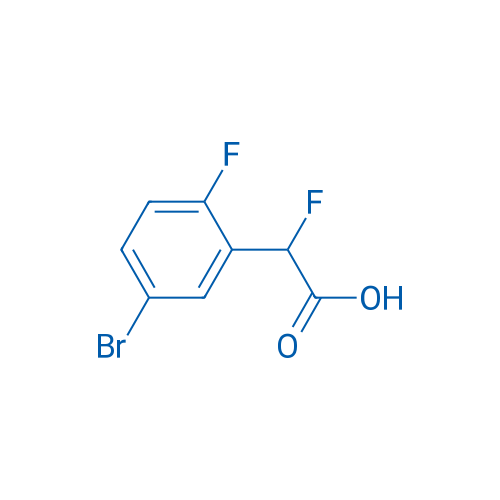 2-(5-Bromo-2-fluorophenyl)-2-fluoroacetic acid 1g