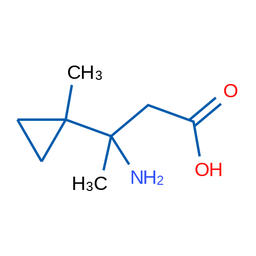 3-Amino-3-(1-methylcyclopropyl)butanoic acid 1g