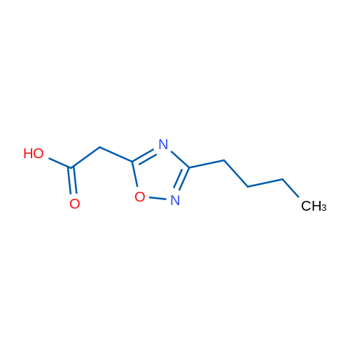 2-(3-Butyl-1,2,4-oxadiazol-5-yl)acetic acid 1g