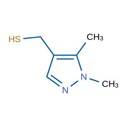 (1,5-Dimethyl-1h-pyrazol-4-yl)methanethiol 1g