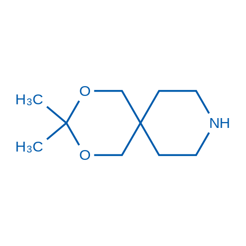 3,3-Dimethyl-2,4-dioxa-9-azaspiro[5.5]undecane 50mg