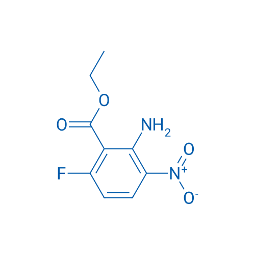 Ethyl 2-amino-6-fluoro-3-nitrobenzoate 250mg