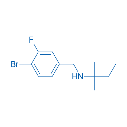 [(4-Bromo-3-fluorophenyl)methyl](2-methylbutan-2-yl)amine 5g