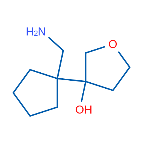 3-[1-(Aminomethyl)cyclopentyl]oxolan-3-ol 1g