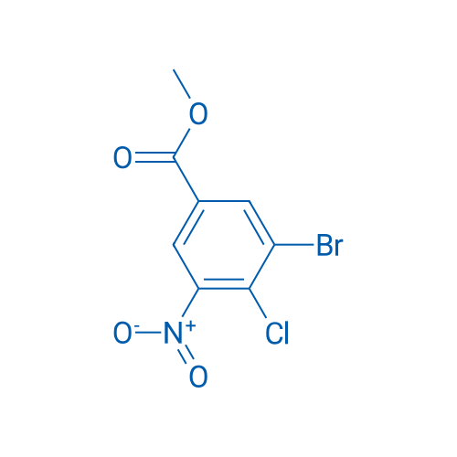 Methyl 3-bromo-4-chloro-5-nitrobenzoate 100mg