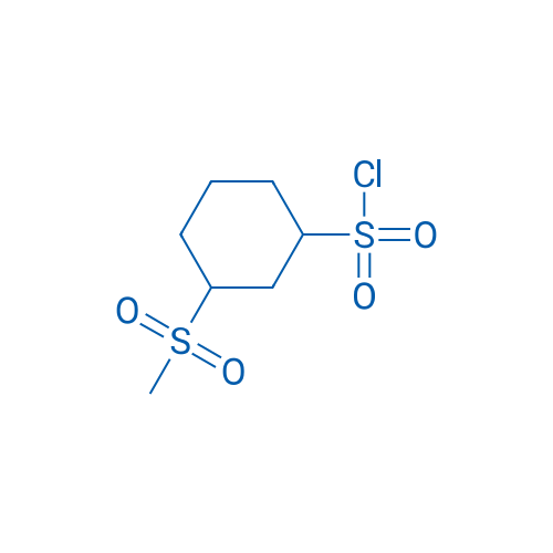 3-Methanesulfonylcyclohexane-1-sulfonyl chloride 1g