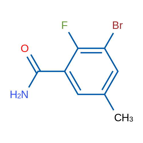 3-Bromo-2-fluoro-5-methylbenzamide 50mg