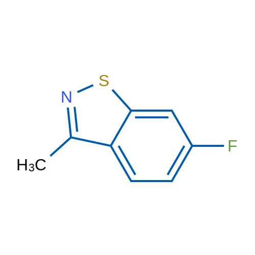 6-Fluoro-3-methylbenzo[d]isothiazole 1g