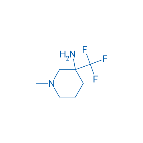 1-Methyl-3-(trifluoromethyl)piperidin-3-amine 250mg