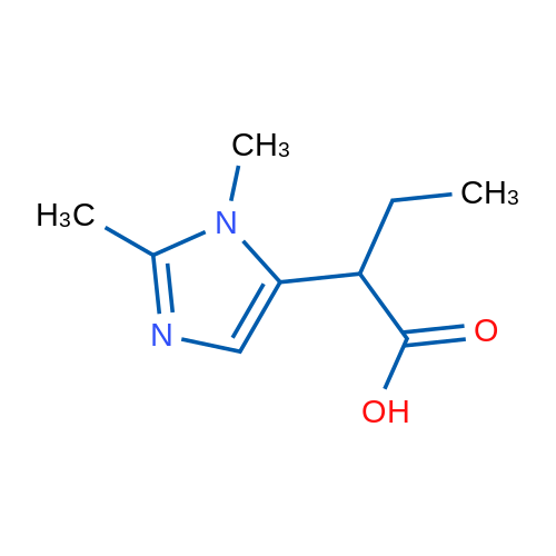 2-(1,2-Dimethyl-1H-imidazol-5-yl)butanoic acid 1g