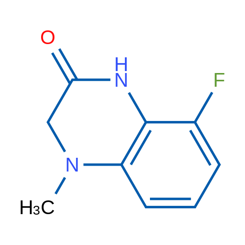 8-Fluoro-4-methyl-3,4-dihydroquinoxalin-2(1H)-one 1g