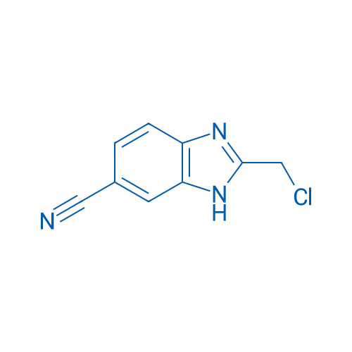 2-(Chloromethyl)-1H-benzo[d]imidazole-6-carbonitrile 100mg