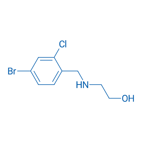 2-{[(4-bromo-2-chlorophenyl)methyl]amino}ethan-1-ol 1g