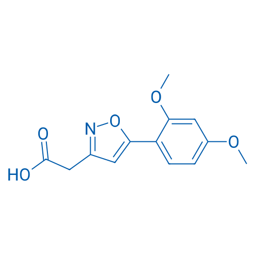 2-(5-(2,4-Dimethoxyphenyl)isoxazol-3-yl)acetic acid 1g