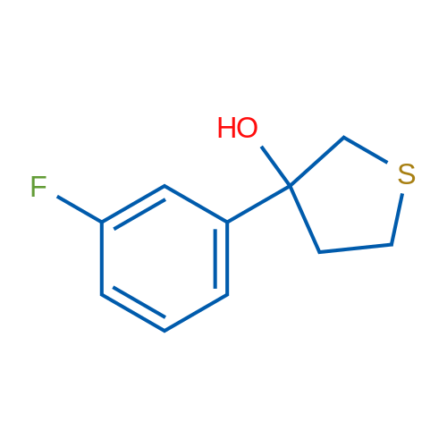 3-(3-Fluorophenyl)thiolan-3-ol 1g