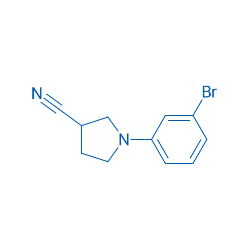 1-(3-BROMOPHENYL)PYRROLIDINE-3-CARBONITRILE 5g